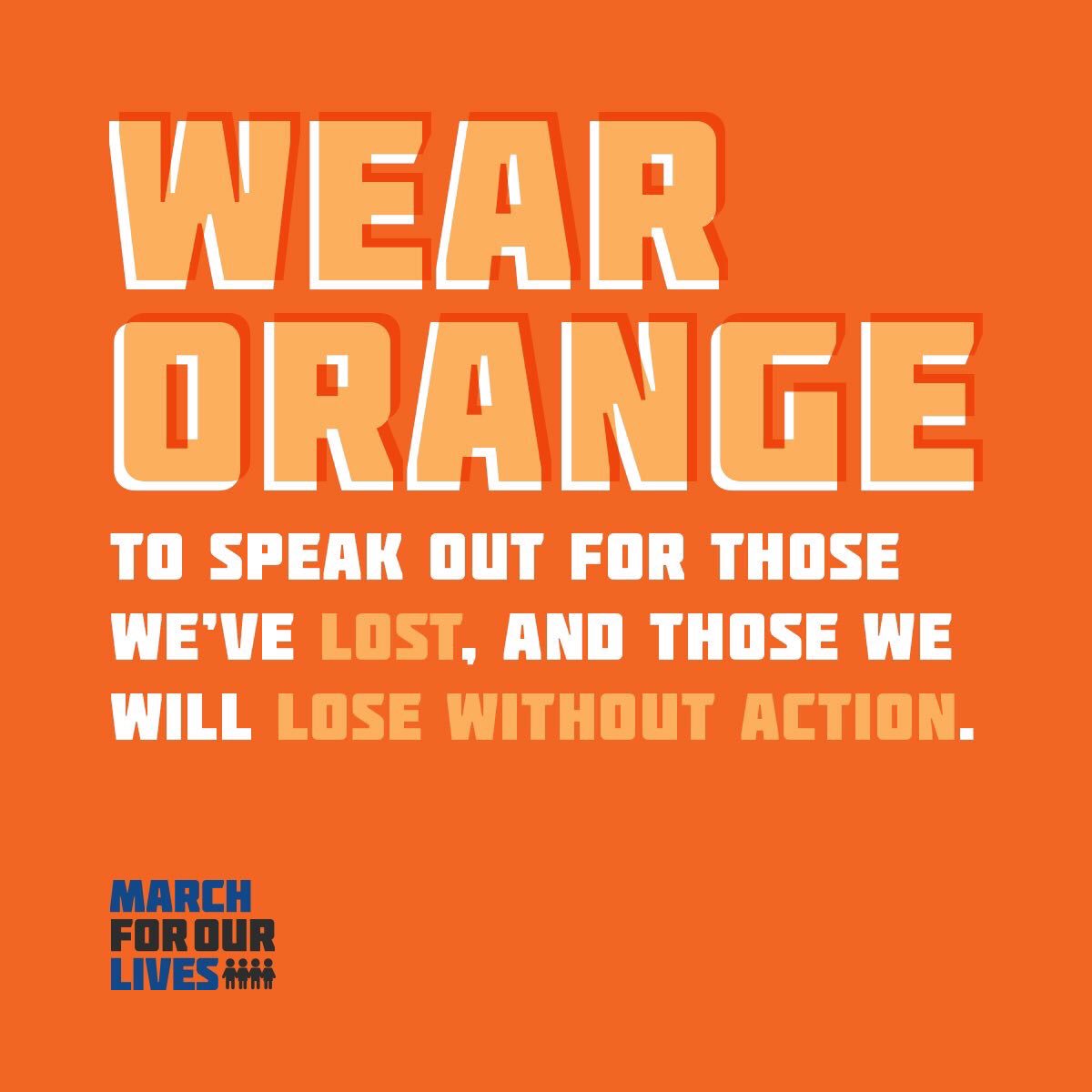JaclynCorin's tweet photo. PSA: #WearOrange tomorrow to participate in Gun Violence Awareness Day 🧡 https://t.co/RwqgqR7okN