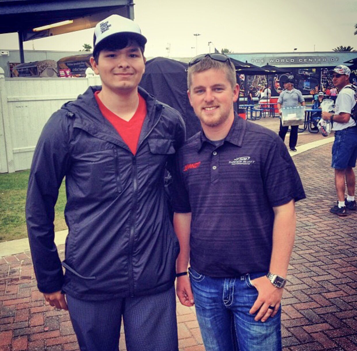 Happy Birthday Justin Allgaier!
Justin gave me a few minutes to talk and take a picture during the 2013 Daytona 500. 