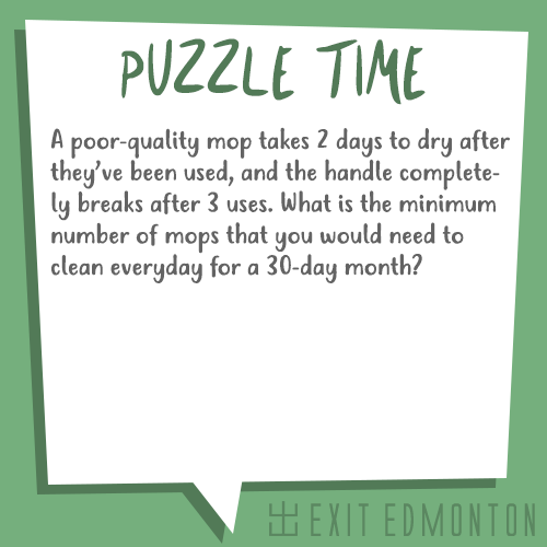exit_edmonton's tweet image. It's time for another riddle from your friends at EXIT Edmonton! Retweet with your answers, or tag your friends to see if they can solve it!
facebook.com/ExitEdmonton/p…
#exitedmonton #yeg #oldstrathcona #whyteave #exploreedmonton