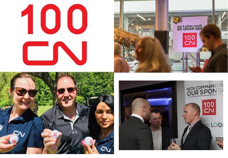Nous sommes ravis de célébrer le 100e anniversaire de notre partenaire principal  qui contribue au succès de nos événements réunissant des milliers de professionnels du secteur de la chaîne d'approvisionnement!#cnrailway #CN100 #congratulations #anniversary  #cn