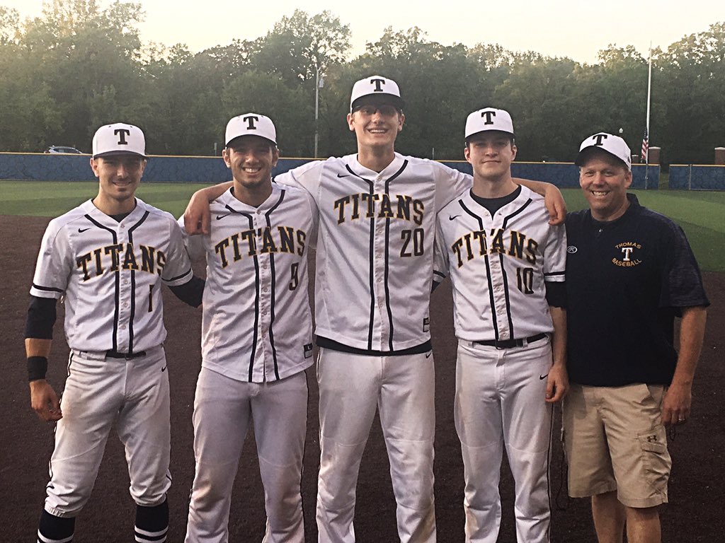 WTitansBaseball's tweet photo. Beautiful night at U of R for the Exceptional Senior night. Ironic considering the weather these boys had to deal with this Spring. https://t.co/T8QjNv3uk8
