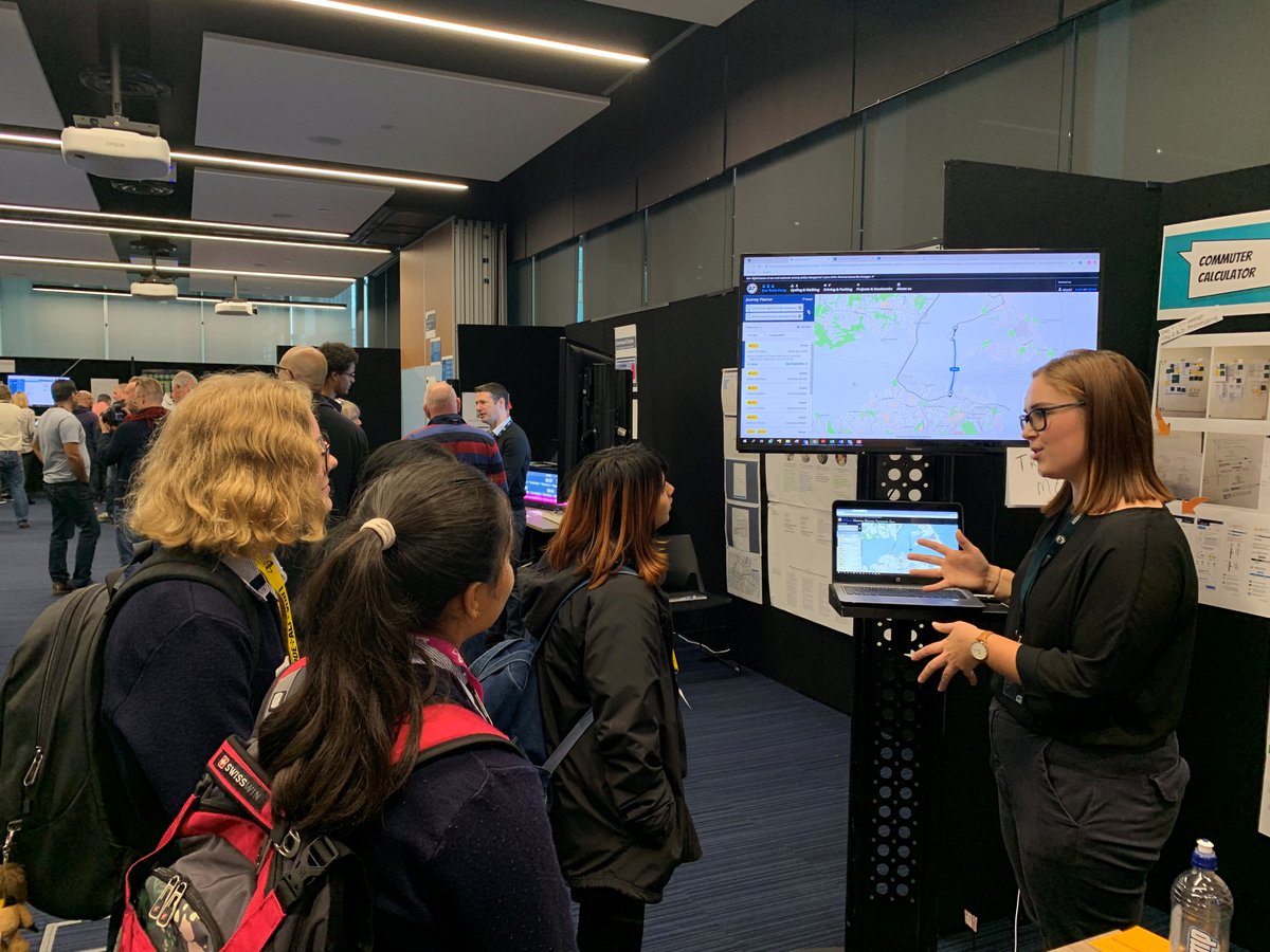 nztaaklnth's tweet photo. Today we're at #shadowtech19 with @AklTransport, weβre hosting 8 female secondary school STEMstudents interested in tech careers. They're exploring projects in technology, business transformation and innovation that are powering our transport system! https://t.co/SPbFdWhlxF