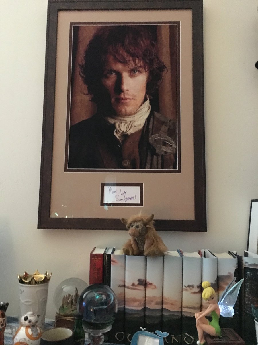 I entered Jamie Fraser in my local fair!! I WON SECOND PLACE!!!