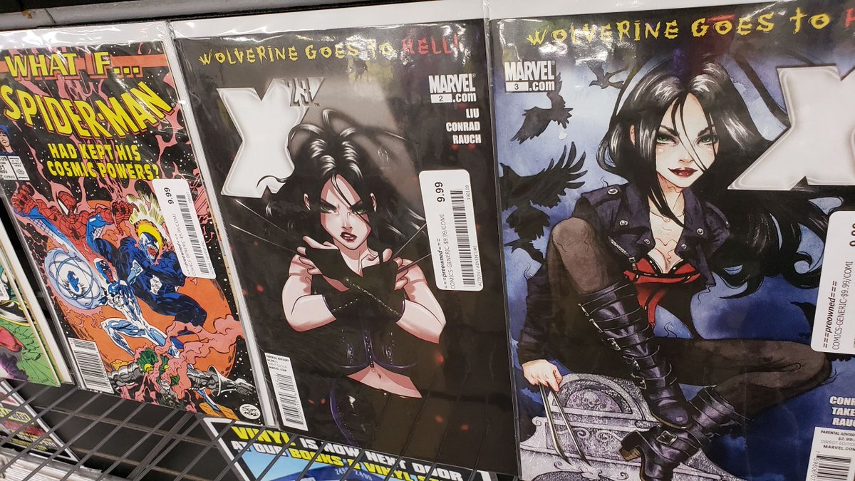 DimpleRecords's tweet photo. Comics! #usedcomics #comics #marvel #backissues #Wolverine https://t.co/FuQthSxP1n