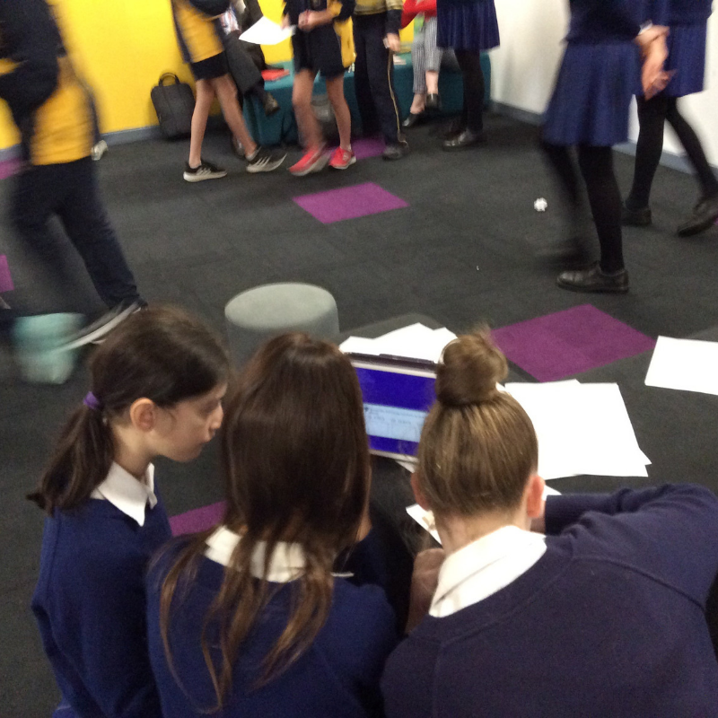 CLCEltham's tweet photo. Learning is the best when it is fun! Our brilliant Maths teaching team came up with their own 'Decimals Relay'. Our lucky Year 7 students got to try their luck this morning. #unlimitedpossibilities #clcspirit #clcsisterhood #clccommunity https://t.co/awVpdMOcZp