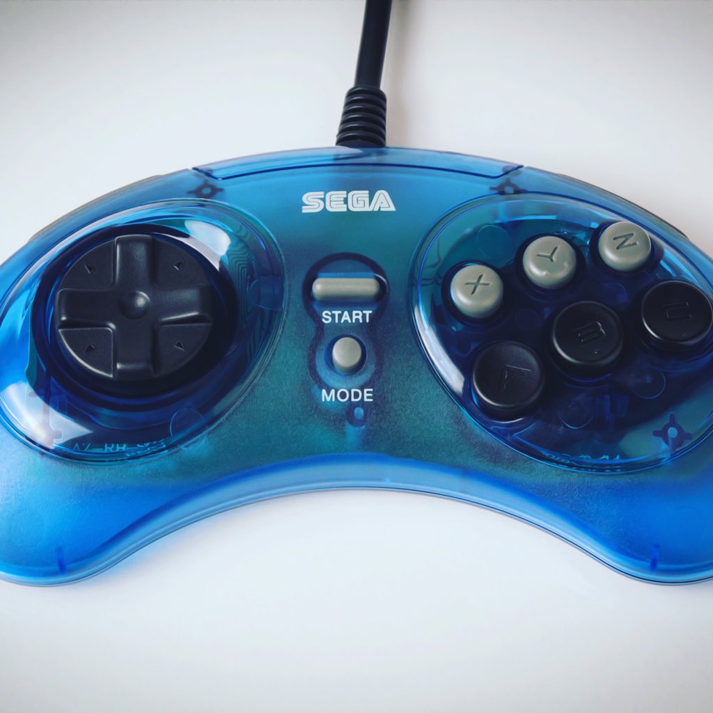 SuperRetroCity's tweet photo. @madlittlepixel The @RetroBitGaming Sega USB Sega Controllers are my favorites to use with #Blast16 https://t.co/rOhbRWADan