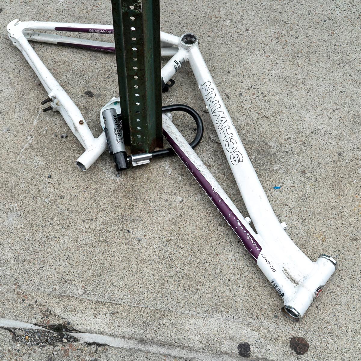 Now that it is almost summer in NYC it is important that you lock your bicycle through the frame using a good quality lock to keep it from being stolen!