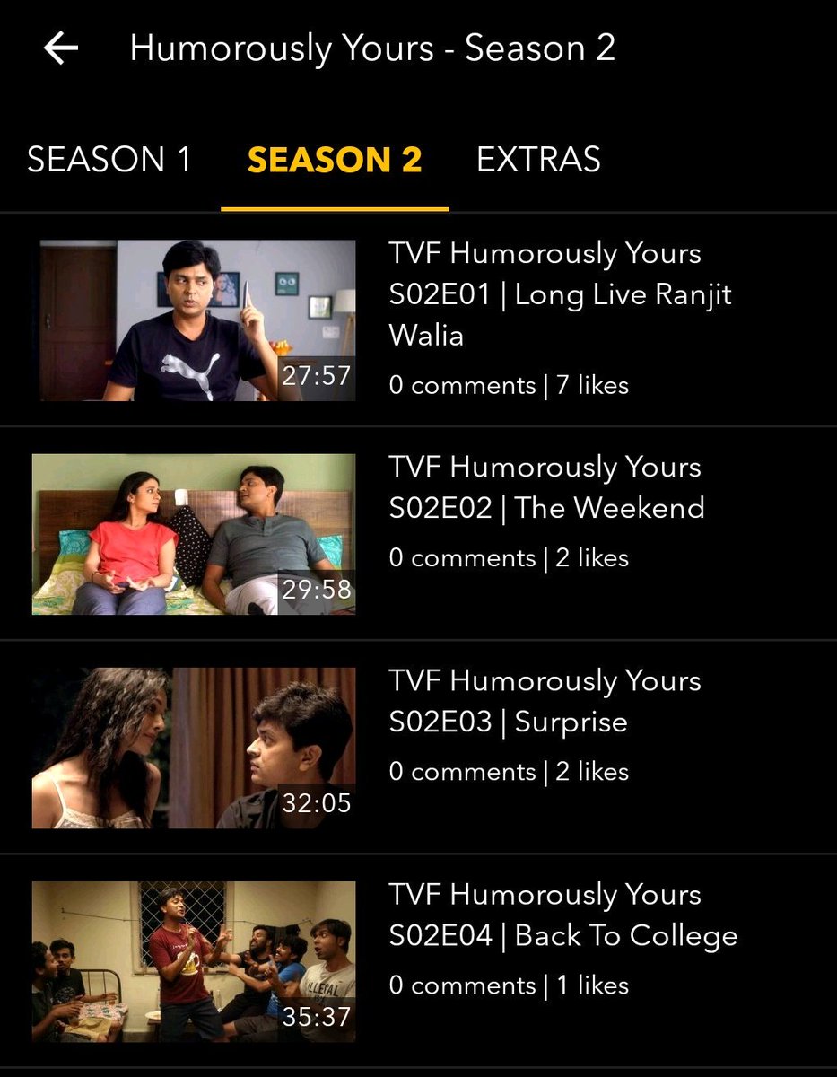 HumorouslyVipul's tweet photo. Humorously Yours SEASON 2, NOW STREAMING on TVFPLAY and MXPlayer. Please watch and spread the he word. https://t.co/47OHFn7C9p