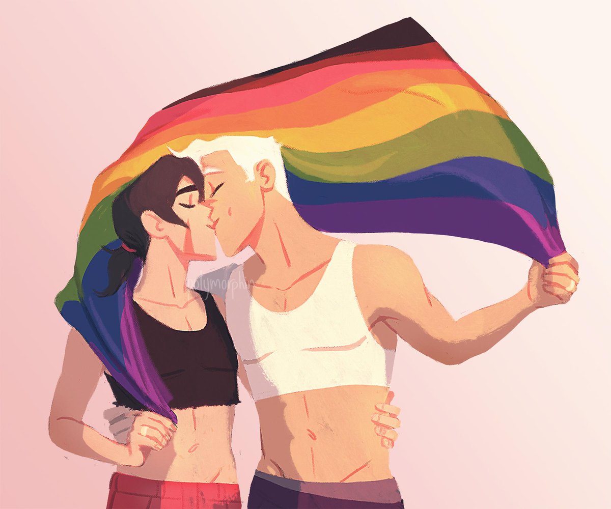 happy pride!!! #sheith #voltron #Pride 