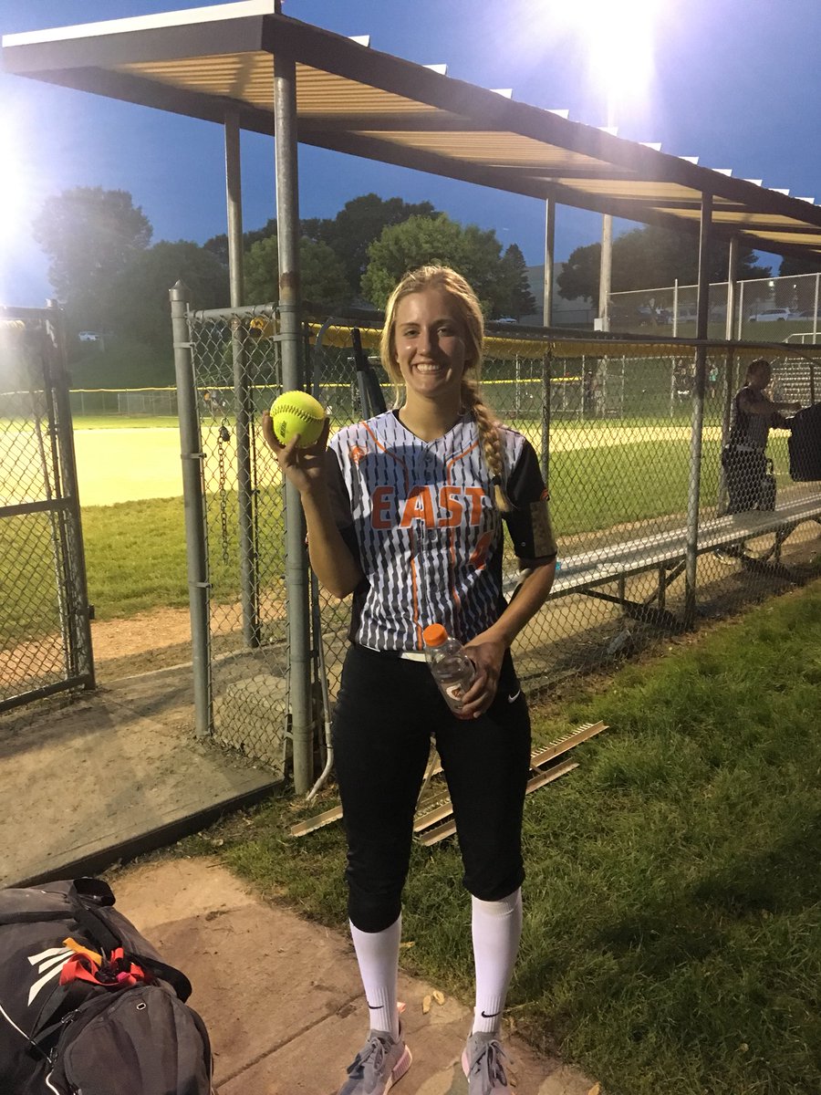 BlackraiderXC's tweet photo. Congrats to @madi_van_dyke for smashing it tonight with a grand slam!!! https://t.co/UuDgPETkoB