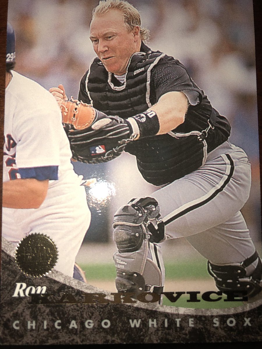 beh80's tweet photo. Hey @LeBatardShow here is a Ron Karkovice baseball card for you! https://t.co/3TJ8VbQUZs