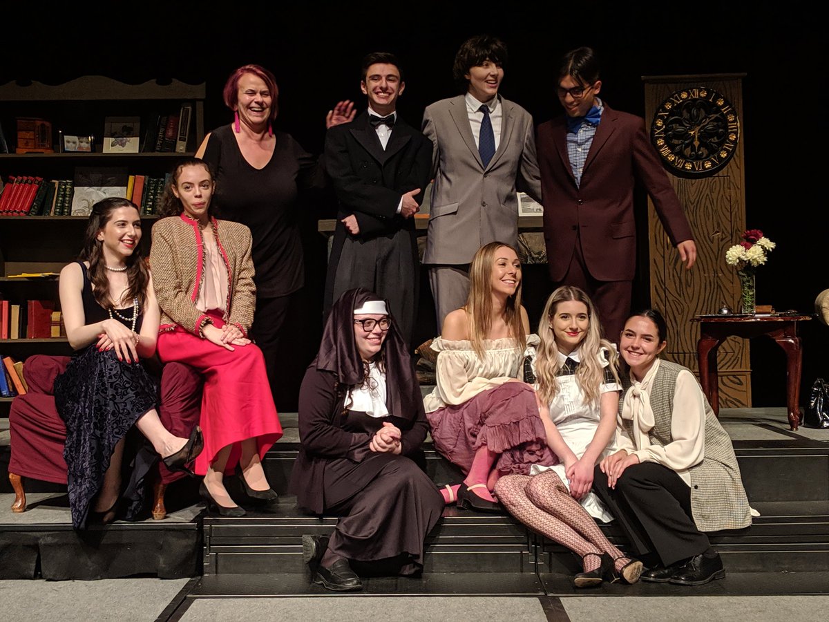 MarazziPatrizia's tweet photo. Gr. 12 R.A.P. Drama presents... Cafe Chaos. A chaotic murder mystery.  What a thrilling performance!  @StElizabeth2013   @StElizabethRAP https://t.co/tBJlkALAob