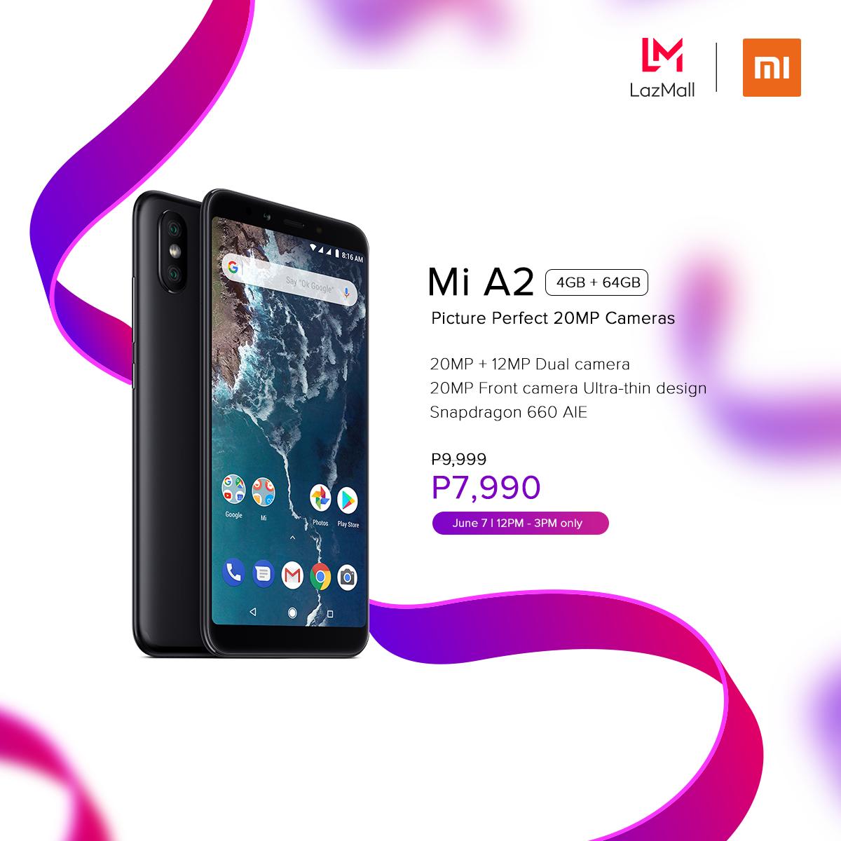 Xiaomi_PH's tweet image. Now is the chance for you to get these amazing Xiaomi smartphones that run #AndroidOne and #AndroidGo at their best prices! Promo available TODAY and at a LIMITED time ONLY!
Visit us on Lazada now: bit.ly/LazMiSIS