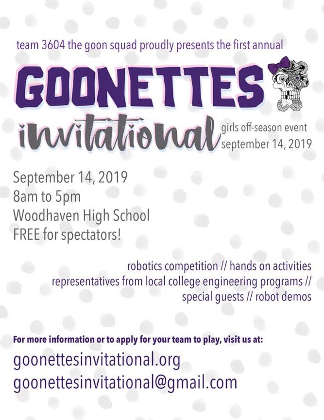 Our official event flyer is here! Please help us spread the word!