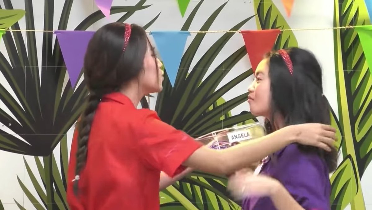 FaithfulAngela's tweet photo. Okay na okay na talaga silang dalwa💜👭 @angelatungol__ @ashdlmundo
(Angela give ashley)
"Cherish Each Day" - Angela
Love u both😘
#ashgel
#AshleyDelMundo 
#AngelaTungol https://t.co/ZN6FcSZ8Ne