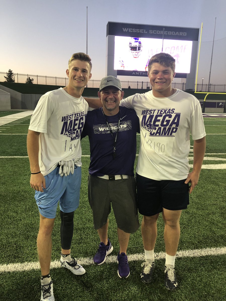 Had a great time today <a href="/ACUFootball/">ACU Football</a> today! <a href="/coachjsport/">Jason Sport</a> <a href="/RecruitBruinFB/">Recruit Bartlesville FB</a> <a href="/BartlesvilleFB/">Bartlesville Bruin Football</a> <a href="/coachmbriggs/">Def P. Coord. Sfty&OLBs. NFL Lias. Acad Coord.</a>