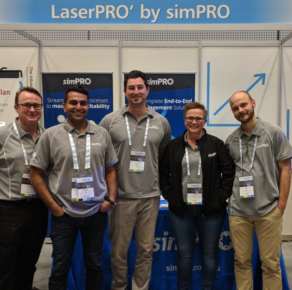 simprosoftware's tweet photo. We've had a blast at #Lasercon this year, but it isn't over just yet! If you're still here, why not stop by our #stand so we can talk #operations management? 👨‍🔧👷‍♀️💙 https://t.co/gyNYYC6ZB2
