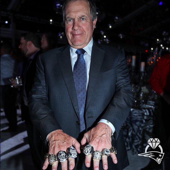 Bill Belichick Ring Video