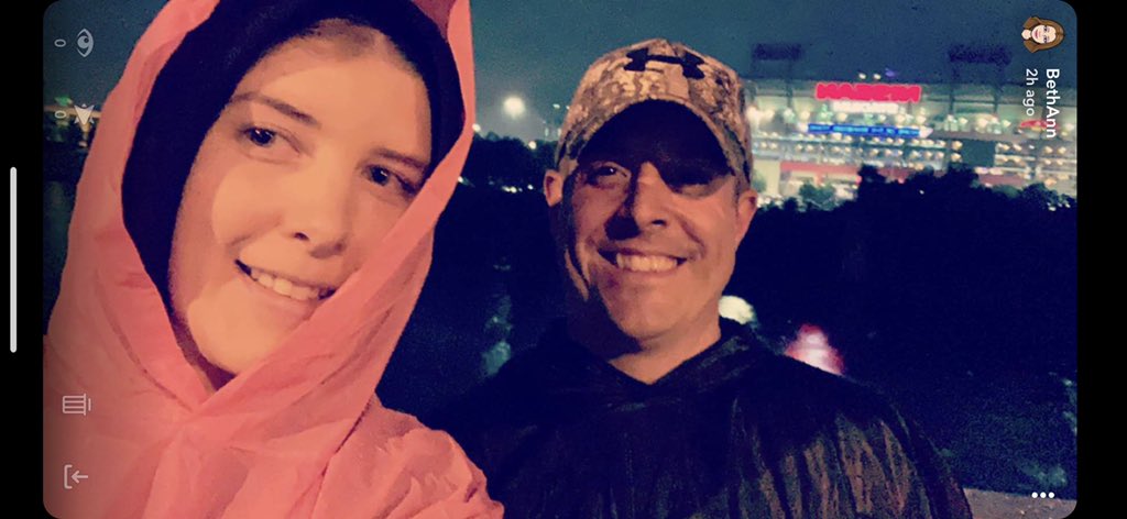 bethann00's tweet photo. Ponchos on and ready for night one!! #CMAFEST https://t.co/XJxX7g6W1v