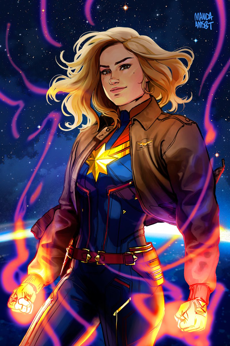 Manda_AMSBT's tweet photo. I loved Captain Marvel, I wish I watched it sooner!💫@captainmarvel https://t.co/qOvKxJ1WEQ