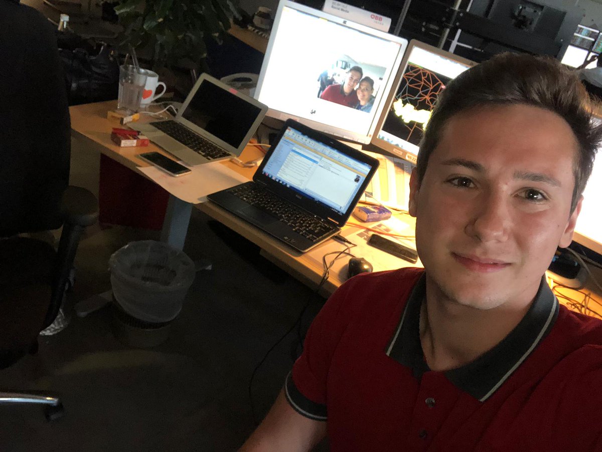 unsereOEBB's tweet photo. He's back again - Fabio ist wieder für euch im Dienst 😍
#24hÖBB https://t.co/momLAM3iAI
