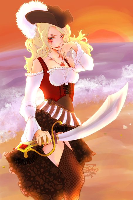 女海賊のtwitterイラスト検索結果 古い順