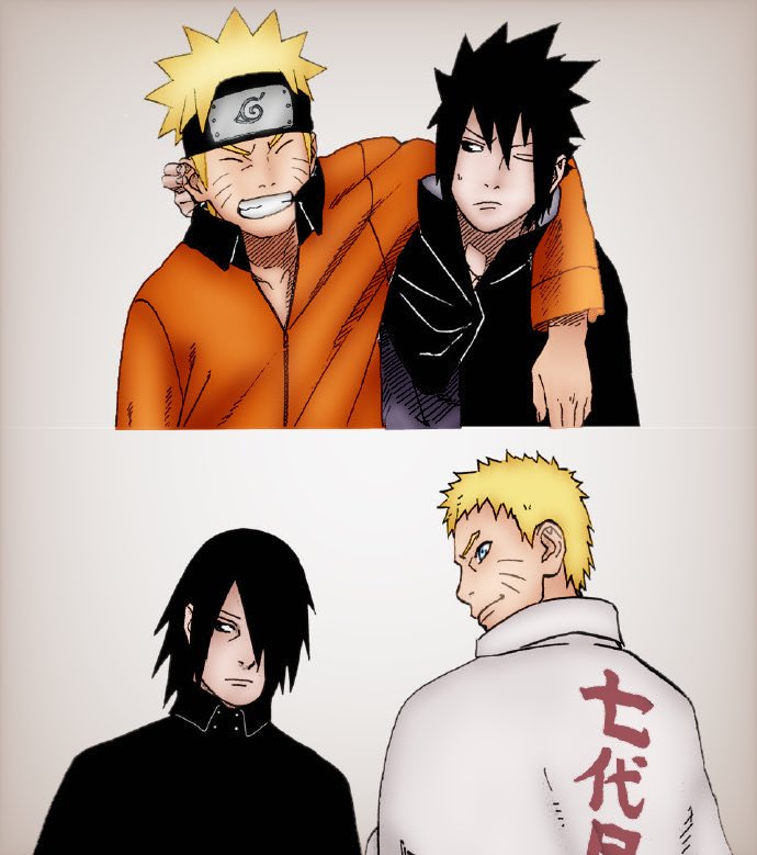 Moha_mu9's tweet image. تلويني لناروتو وساسكي 
#naruto&amp;amp; #sasuki