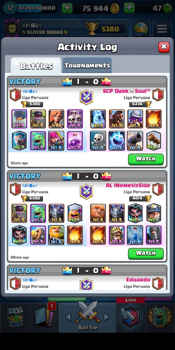 Que partido el de esta noche.
Donde me llevo un gran sabor de boca por el rendimiento exelente de esta noche ! Dandole a mi equipo⚡⚡ <a href="/SLAYERSQUADD/">changing headquarters</a> el triunfo del partido 3 vs 2 con una remontada op 🤤