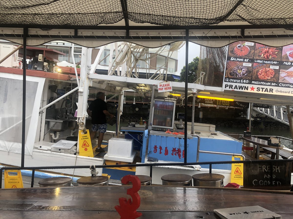 josimpson11's tweet image. Come to the Prawn Star - amazing sea food on the Fisherman’s boats #CICM2019ASM #cicm2019asm