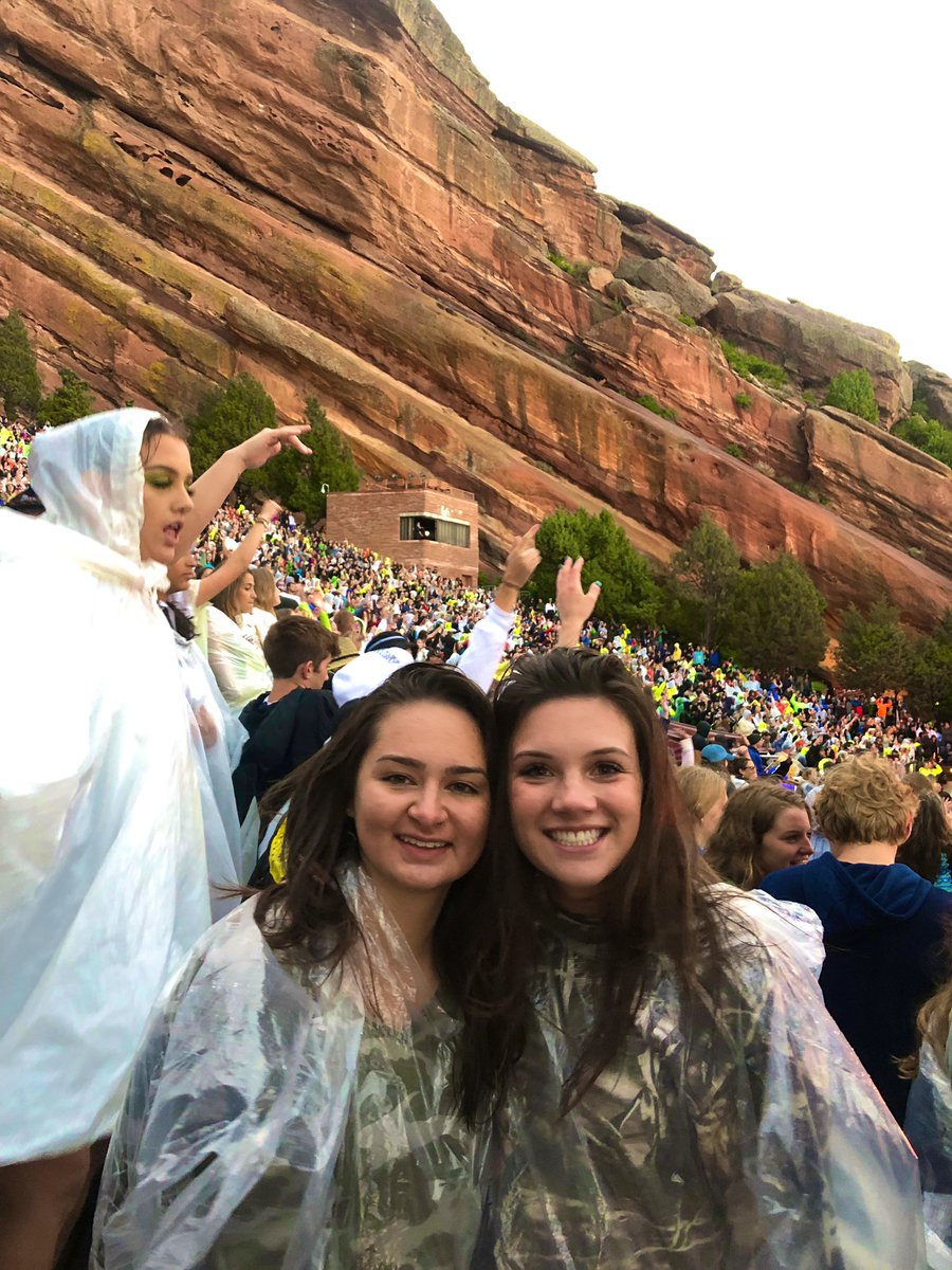 manderf1132's tweet photo. pls ask us how we snuck into Red Rocks last night to see Billie Eilish💯

no tickets - just camo &amp; charisma https://t.co/W45tMzubbR