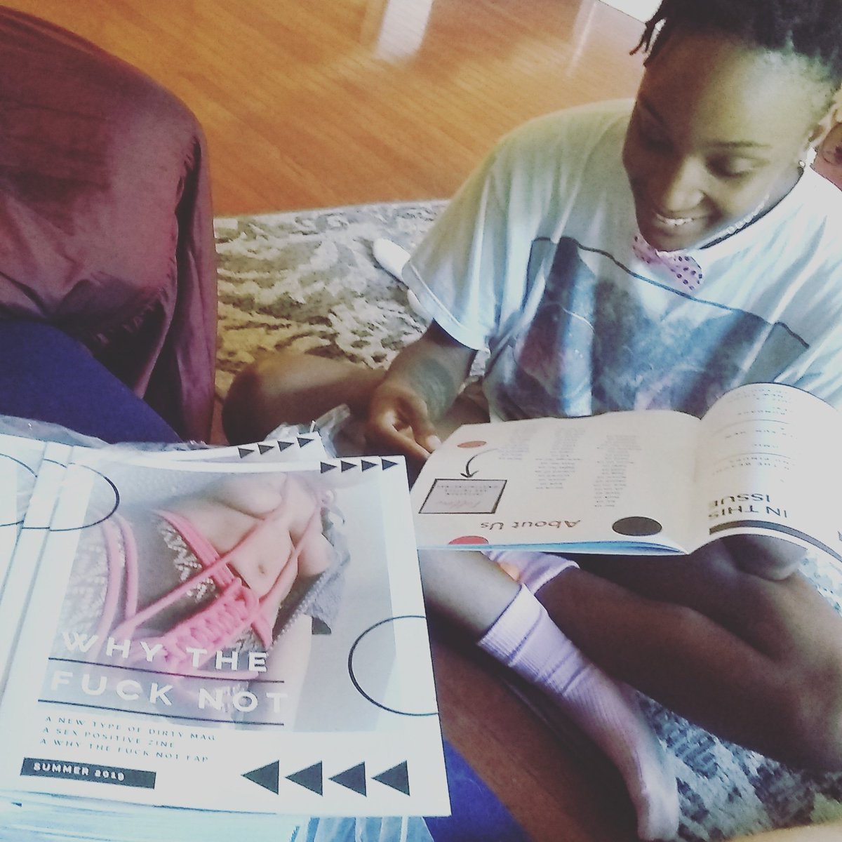 WhyTheFNotMag's tweet photo. oh shit!!! the new WTFN summer edition is finally printed!! 

🎉

Get yours now for only $15 and enjoy this multi media porn experience! 

🎶💦 

Cash $WTFNmag 
Venmo Sunshot143

@lilchelleswitch @katkiss9999 https://t.co/2ZOnEwceBJ
