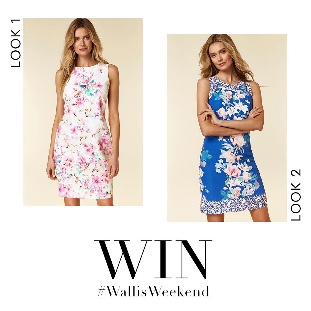 It's #WallisWeekend! We're giving you the chance to #WIN one of these dresses!*. To enter, simply follow us on Twitter, reply with your favourite look & retweet this post. Quick, ends midnight!🌸*T&Cs apply. Can't wait? Shop now > bit.ly/2ZcMbB8