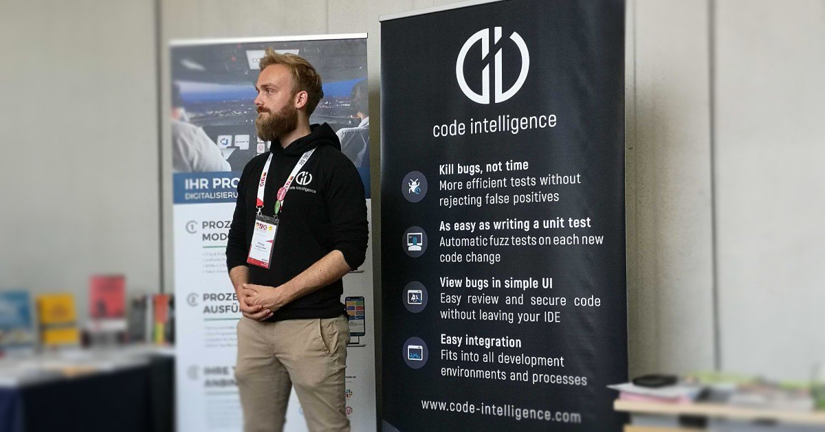 CI_Fuzz's tweet image. Meet us today at #GermanTesting Day. We are looking forward to your visit. #testing #ITsecurity #CyberSecurity #InfoSec #Frankfurt