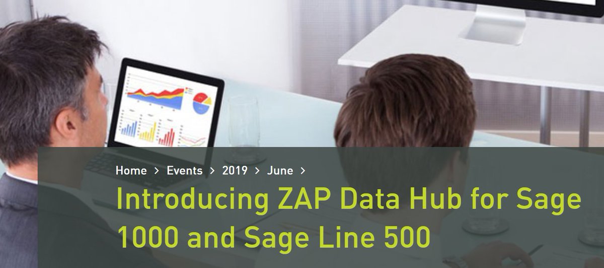 ZAP_Data's tweet photo. Next week, @Pinnacle_SageBP are hosting a live webinar to introduce ZAP Data Hub and the #DataManagement and #Analytics benefits it delivers to businesses running #Sage1000 and SageLine500. Sign up here: https://t.co/sRB3STTd5g https://t.co/7eEQMhh32m