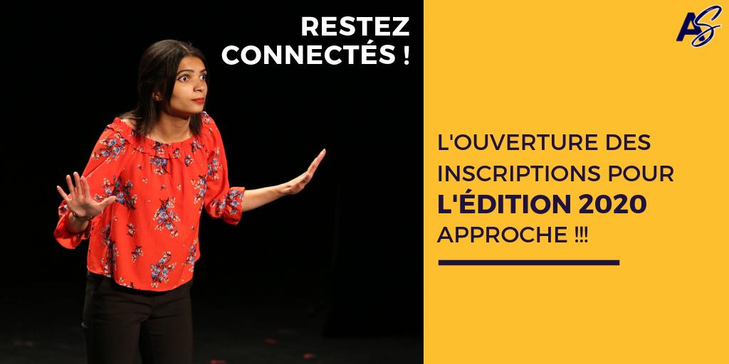 Apprentiscene's tweet photo. [@Apprentiscene 2020] STAY TUNED !!! ;)
#APP20
#apprentis
#apprentiscène https://t.co/Uc8DuF0nNX