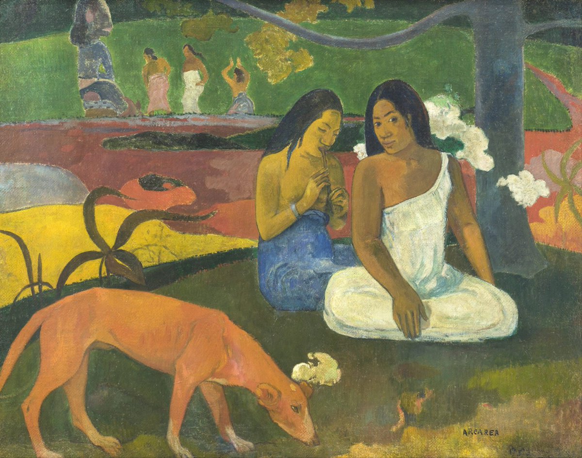 Un altro capolavoro del pittore francese è Arearea (Giocosità). Uno dei lavori più importanti prodotti durante il soggiorno a Tahiti

Dipinto realizzato nel 1892 e conservato al museo d'Orsay di Parigi

Un po' di cultura fa sempre bene, #nonSaiMai quando, ma ti servirà