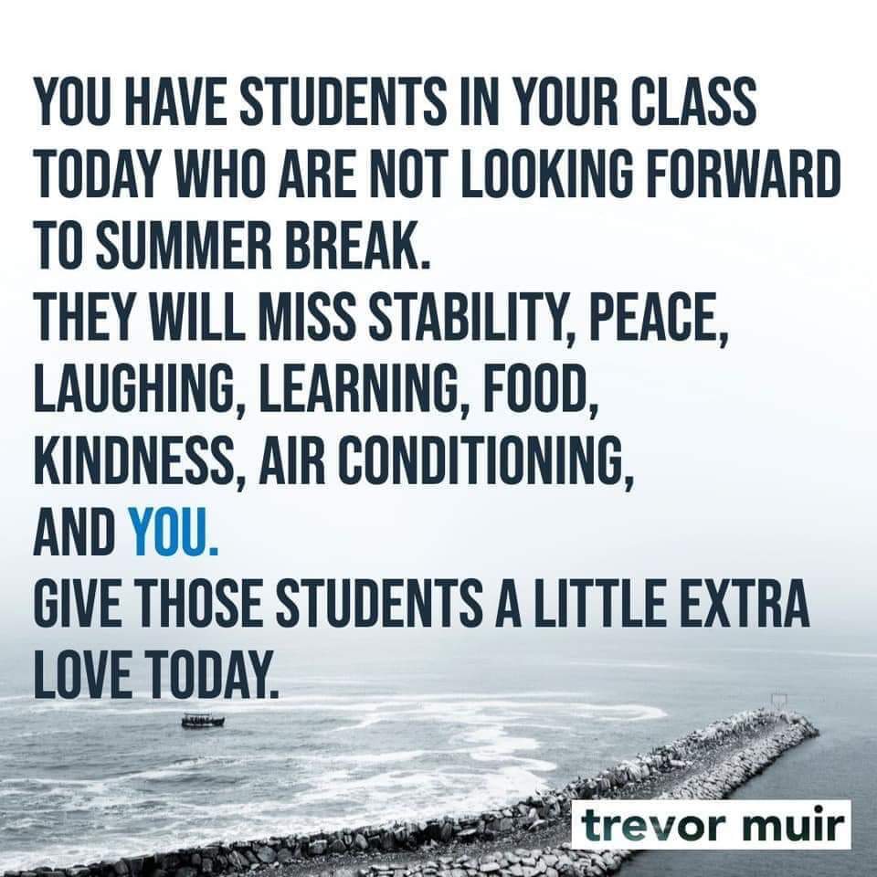 thebuckley3's tweet photo. Truer words never spoken. We have 6 days left with our students, OUR kids. Make them count. β€οΈ @OnslowSchools #OCSFrameworkFriday #cigr https://t.co/fxxlm1A1UW