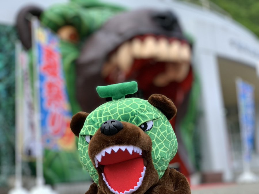 怖いゆるキャラ メロン熊 とは 大人気のグッズや誕生の由来などまとめ 旅行 お出かけの情報メディア
