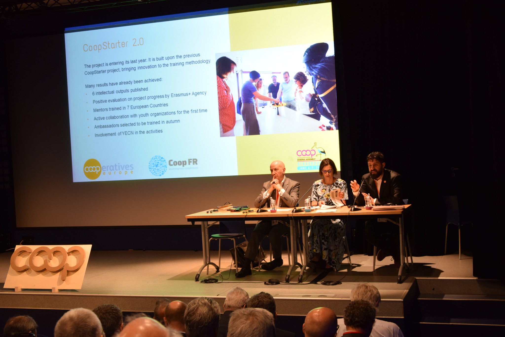 Image for the Tweet beginning: Lorenzo Novaro, Project Coordinator presented