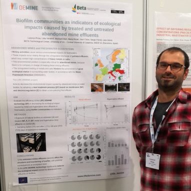 UDivulga's tweet photo. 🆒@Carmenangona i @lollop78 presenten dos projectes del @BETA_TechCenter BETA al #setachelsinki
✔️Espinosa hi va presentar l’experiment sobre l’aparició de #geosmina
✔️Lorenzo Proia va presentar un pòster sobre el projecte @life_demine
https://t.co/JkxWSsIdkN https://t.co/u9Ao4LgOOk