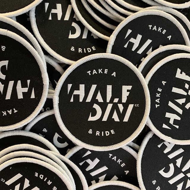 Half Day CC patches have arrived and they look awesome. Thanks to @dot2dotbranding @brandedstuff for all their help. DM us if you would like one 😎. #halfdaycc #branding #leedscycling #roughstuffcycling #gravelcycling #patches bit.ly/2Wi4Cmk