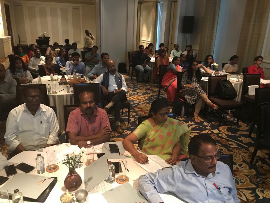 ukinchennai's tweet image. Fully packed house for ‘UK - TN Knowledge exchange workshop’ on #wastemanagement &amp;amp; #CircularEconomy in Chennai. Active participation from senior @chncorp officials - Commissioner, Deputy Commissioner and Chief Engineer #smartcitieschallenge #tech  @PilmoreBedford @natalietoms