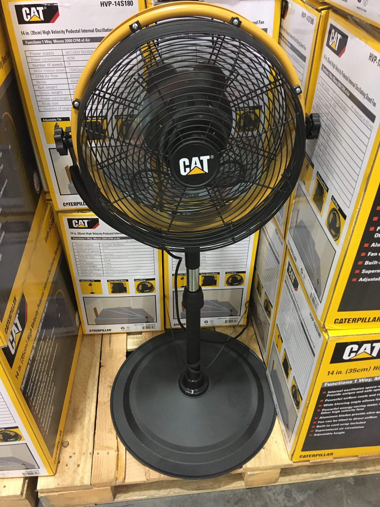 最強！サーキュレーター 扇風機 コストコ キャタピラー