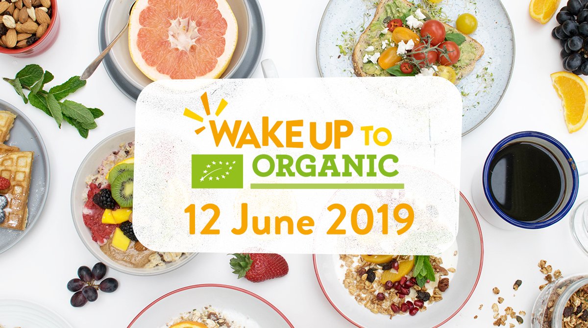 Come and join us from 1130am on Wednesday 12th June as we take part in this year's #WakeUpToOrganic  event. We'll be handing out lots of mini breakfast tasters, giving you an idea how tasty, eating organic can be ☺️
#FeedYourHappy