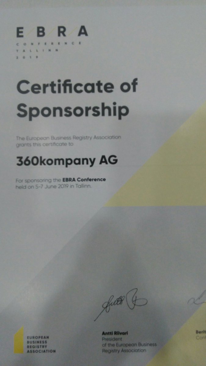 A huge thank you to <a href="/EBRATallinn/">EBRA 2019 Tallinn</a> for a great conference!