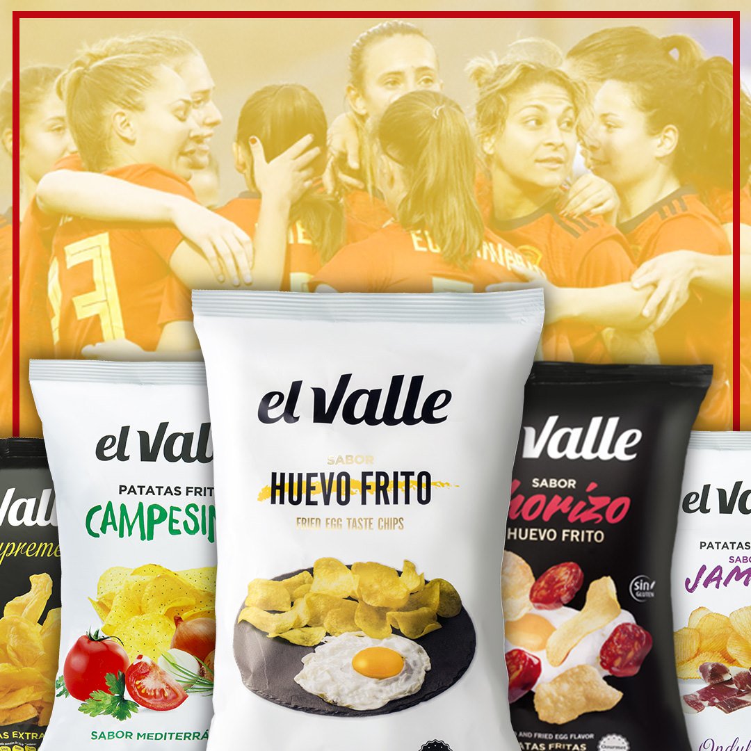 SnacksElValle's tweet photo. Nuestra #SelecciónFemenina de fútbol se estrena mañana en el #MundialDeFrancia ⚽️👏

Desde #SnacksElValle queremos desearles mucha suerte. Elegid vuestro #SaborFavorito y ¡a disfrutar del partido!

#MomentosElValle #FamiliaElValle #JugarLucharYGanar https://t.co/ZtnCYce2hd