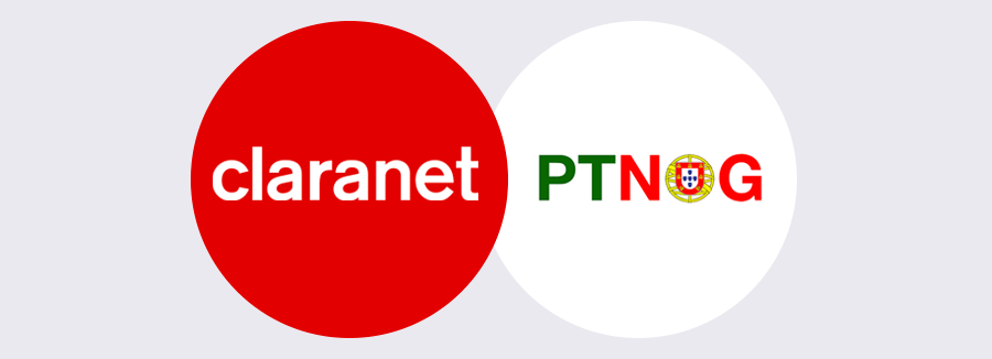 Claranet_PT's tweet photo. Realizou-se ontem a 3.ª edição do #PTNOG - Portuguese Network Operators Group (PTNOG::3).
O evento, patrocinado pela #claranetportugal, promoveu a partilha de informações e experiências técnicas e debateu a Internet em Portugal.
Saiba mais em: https://t.co/c80uNVEh3W https://t.co/ftgYvoWKvl