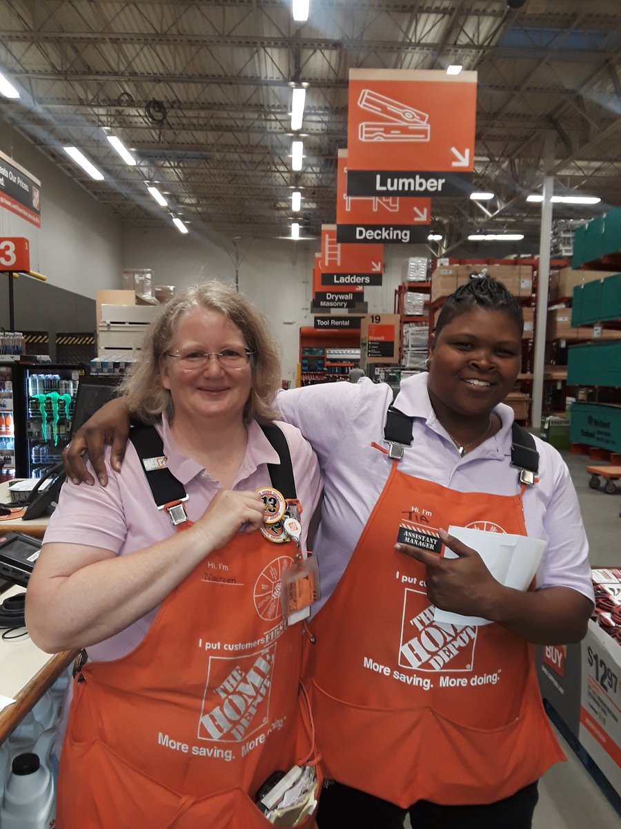 Maureen celebrating 13 years with The Home Depot!!! Her commitment is real!! You are truly an asset :)