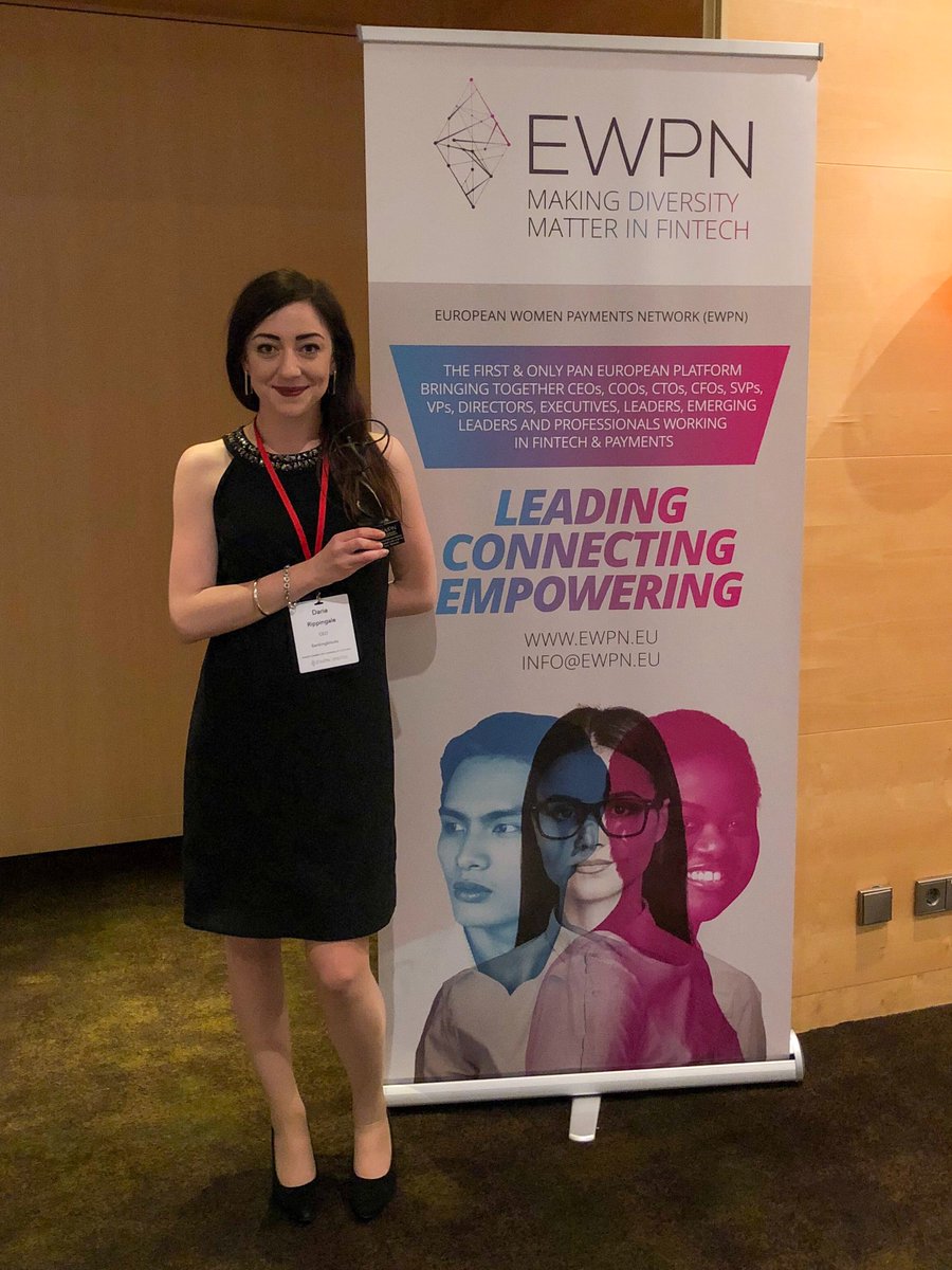 Bankingblocks's tweet photo. We’re proud of .@DariaRippingale’s achievement. At @Bankingblocks we've made it our corporate responsibility to become #equality ambassadors and empower women in any professional environment: https://t.co/IUhZ1SSoAR 

.@EWPNEurope #diversity #fintech #womeninpayments https://t.co/HSF2y4rUNH