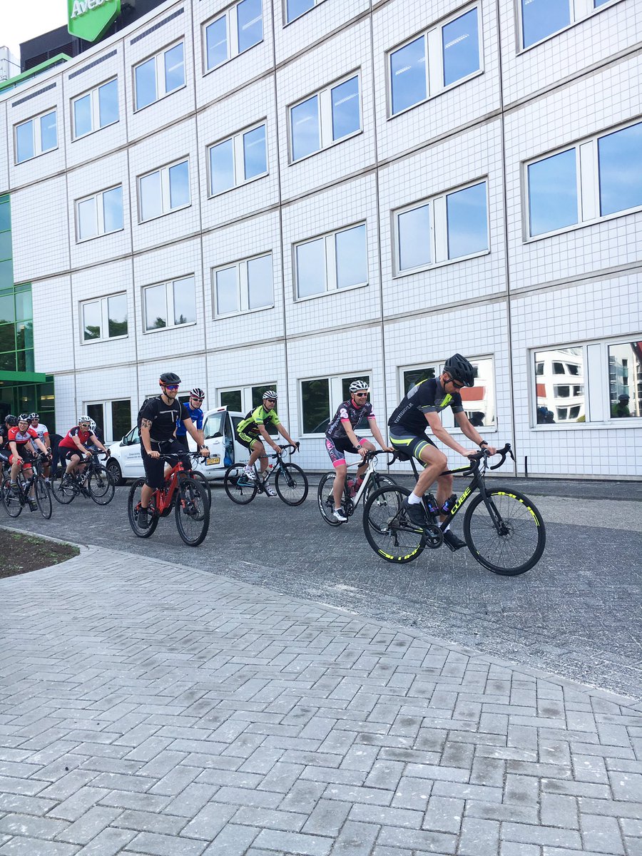 Vandaag rijden collega’s Avebe’s Silotocht! 40, 75 of 135 kilometer fietsen langs Avebe-locaties #vitaal #avebe100